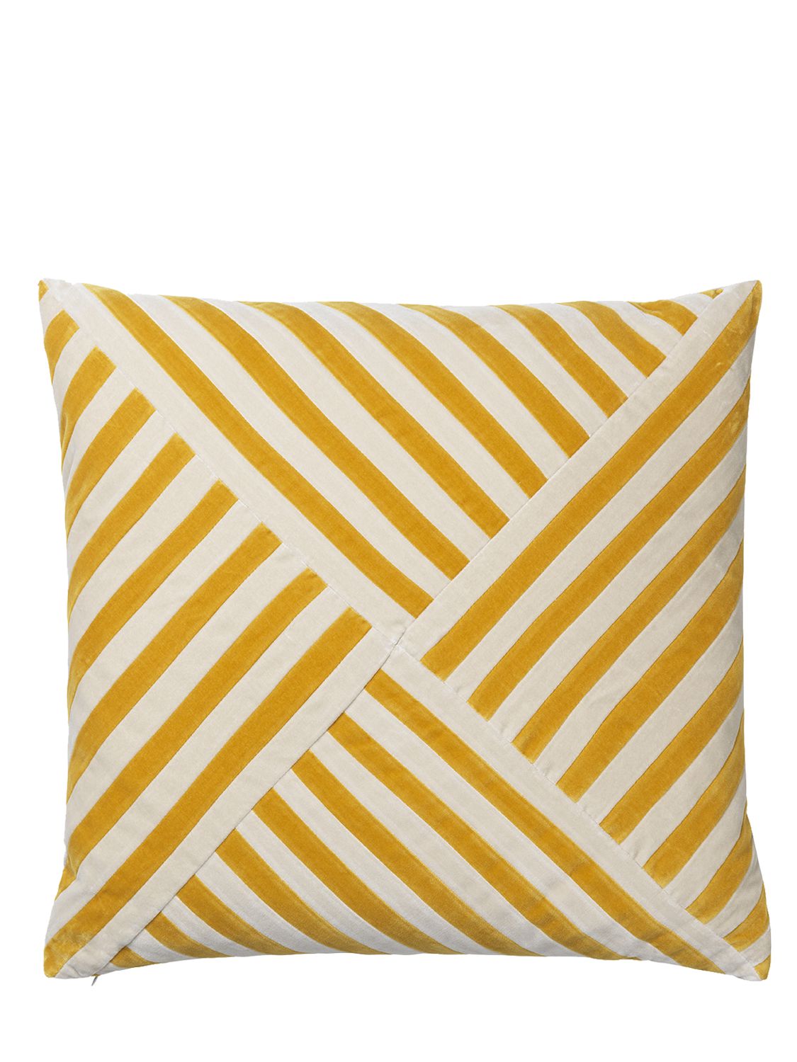 Christina Lundsteen Lily Cushion In Yellow