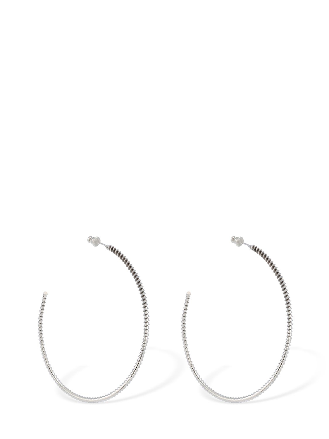 Loop Large Enamel Earrings