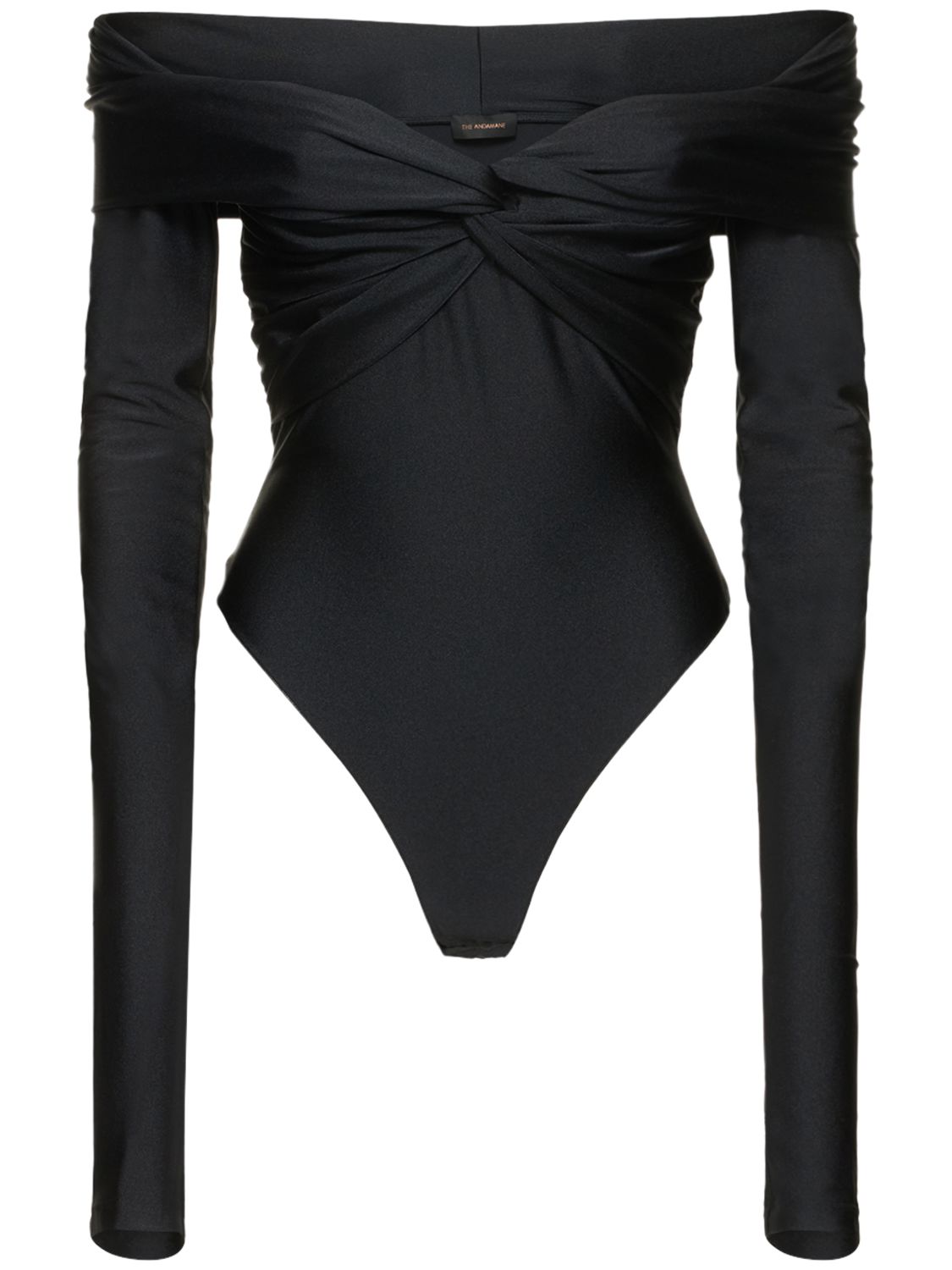 Kendall Off The Shoulder Lycra Bodysuit