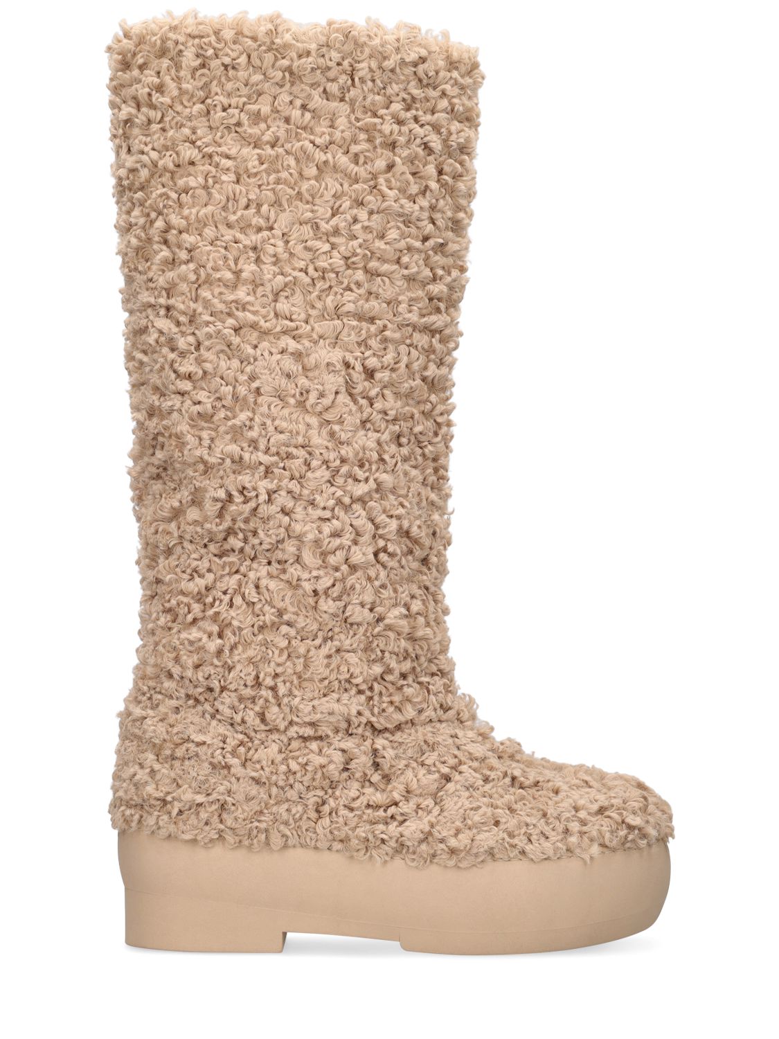 50mm Faux Shearling Snow Boots