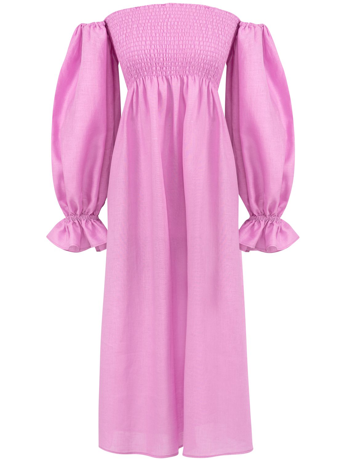 Robe Midi En Lin Atlanta - SLEEPER - Modalova