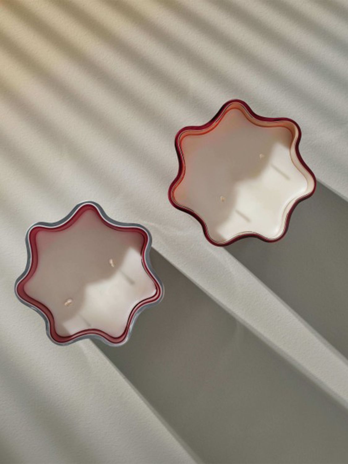 Fancy Murano Glass Star Candle