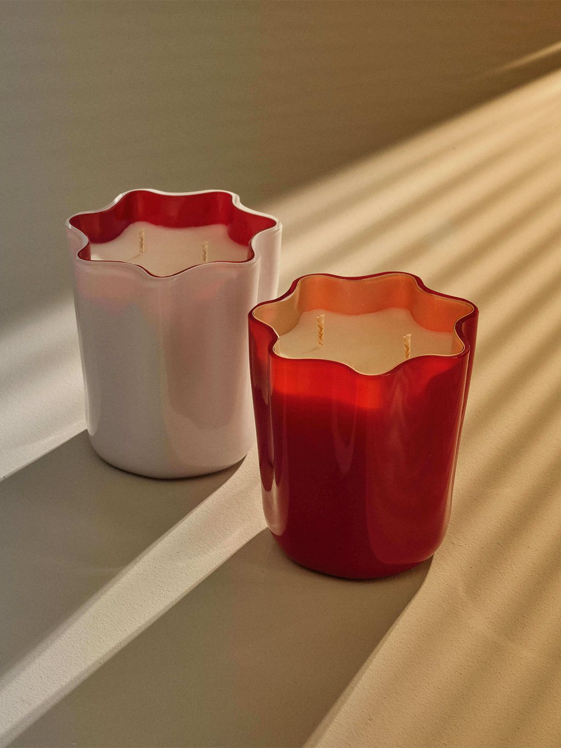 Lively Murano Glass Star Candle