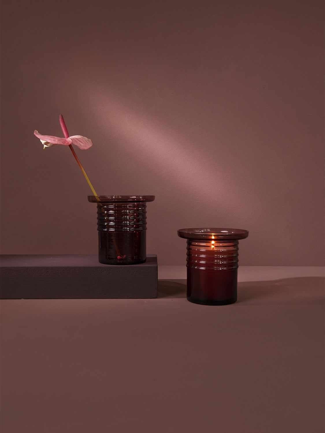 Fenice Murano Glass Candle