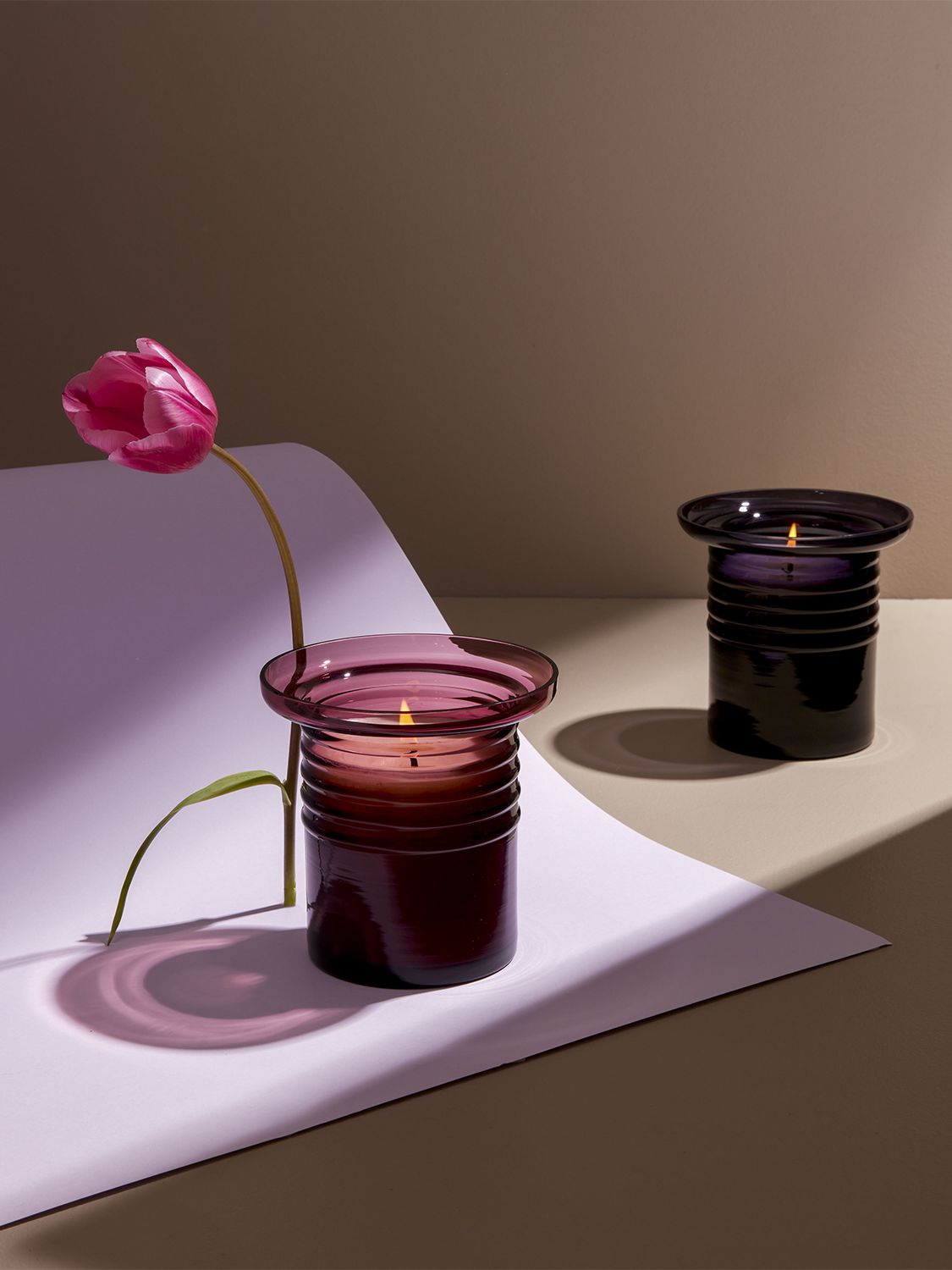 The First Murano Glass Candle