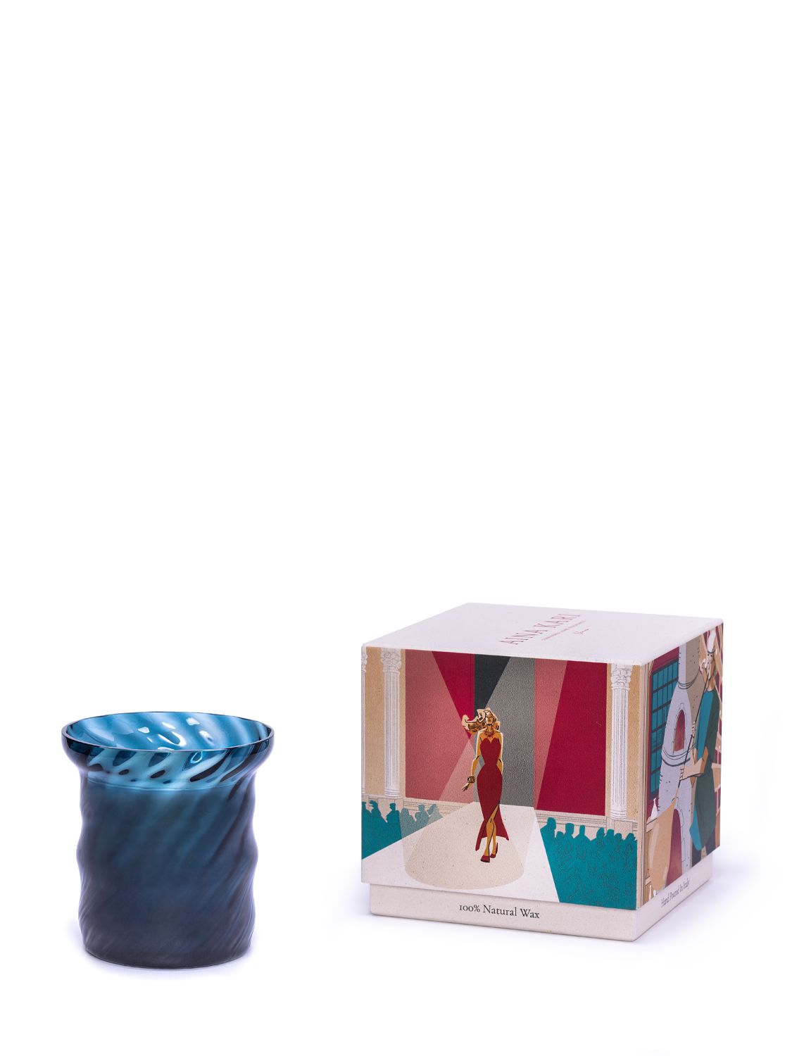 The First Murano Glass Candle
