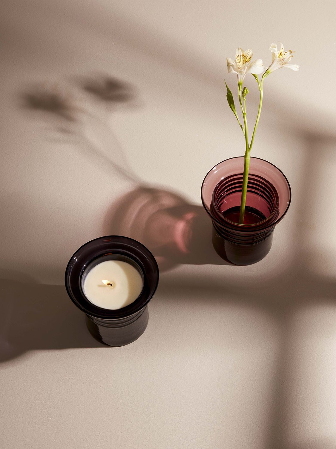 The First Murano Glass Candle