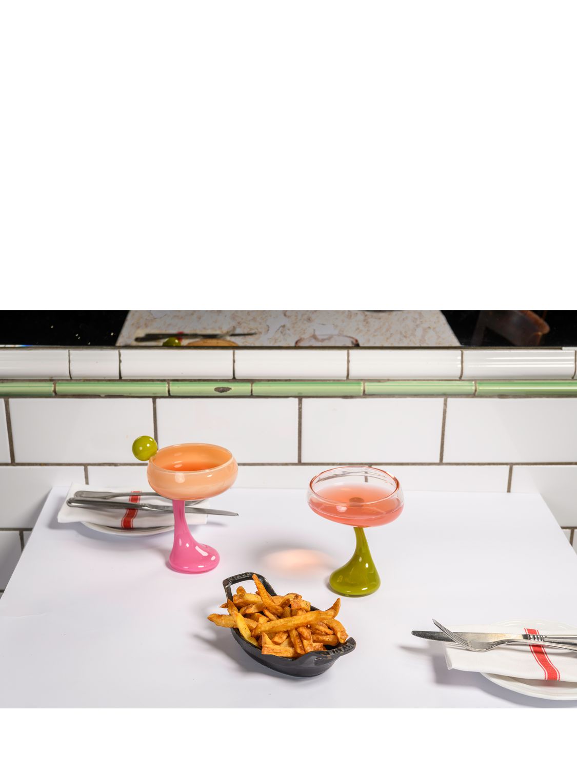 Helle Mardahl Bon Bon Cocktail Glass In Multicolor