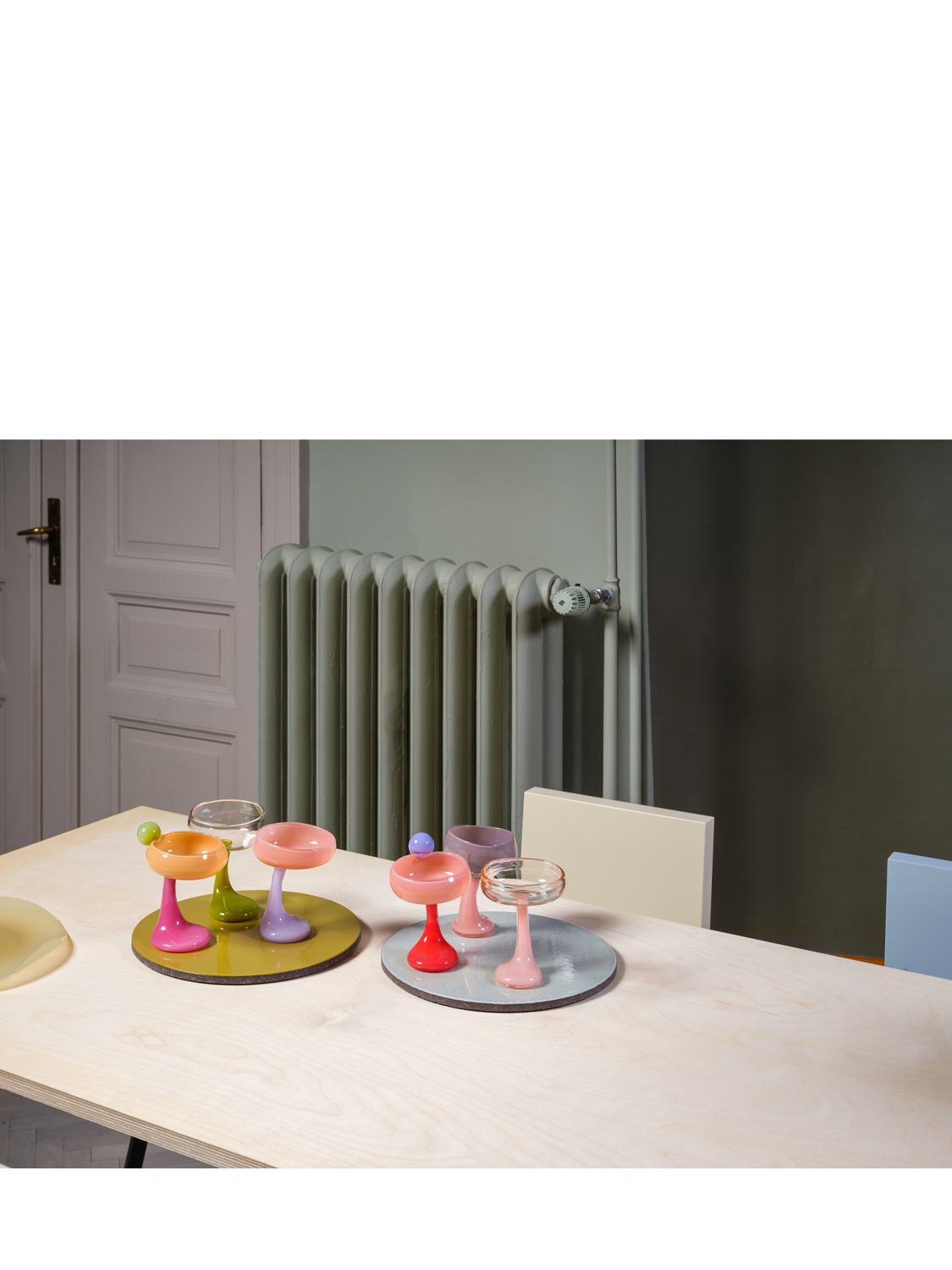 Helle Mardahl Bon Bon Cocktail Glass In Multicolor