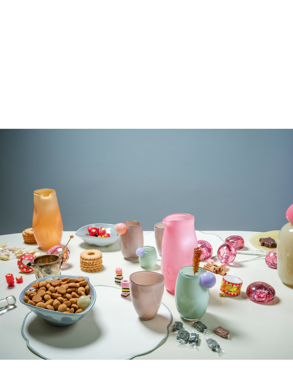 Helle Mardahl Jug With A Twist In Multicolor