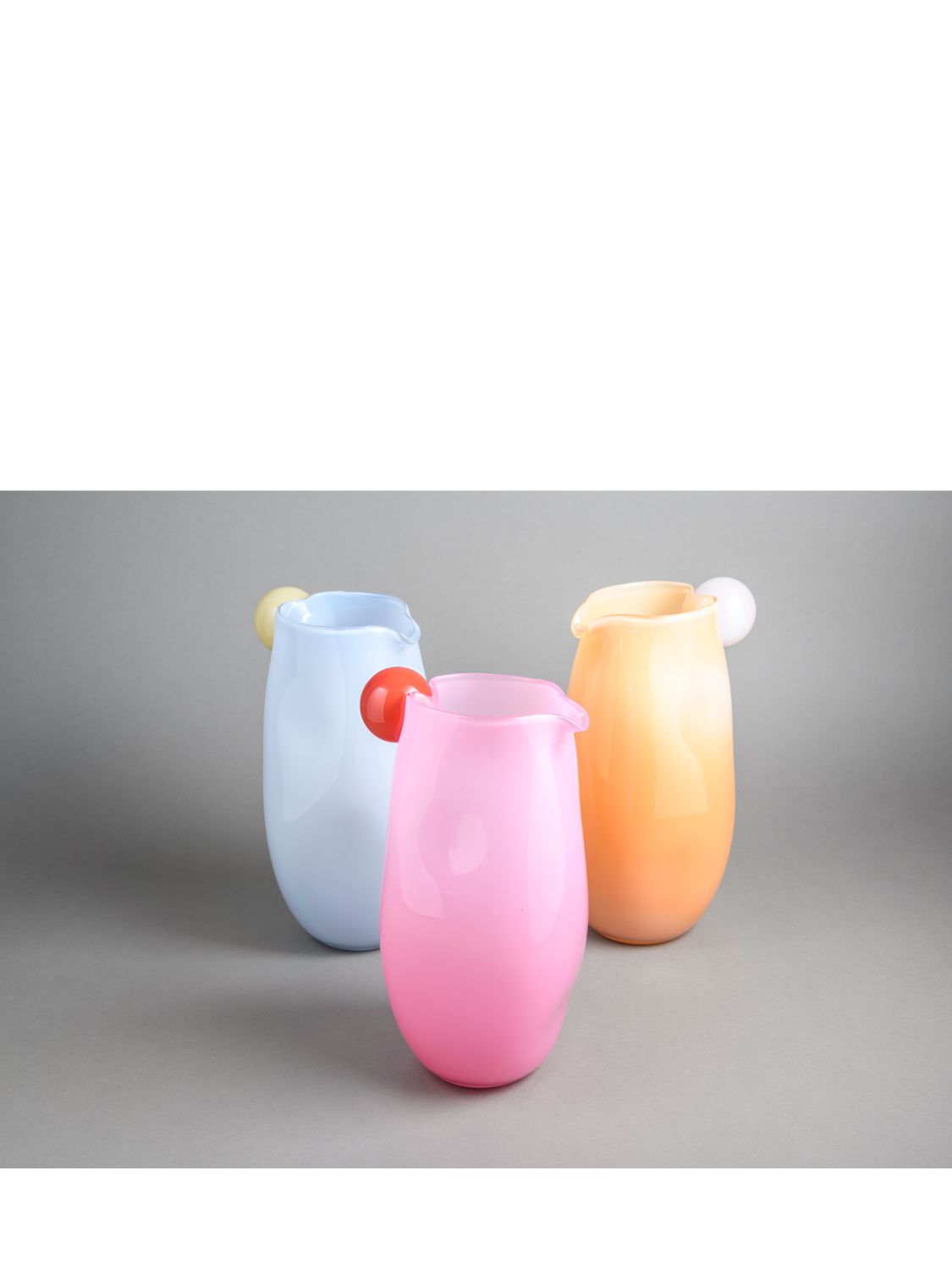 Helle Mardahl Jug With A Twist In Pink