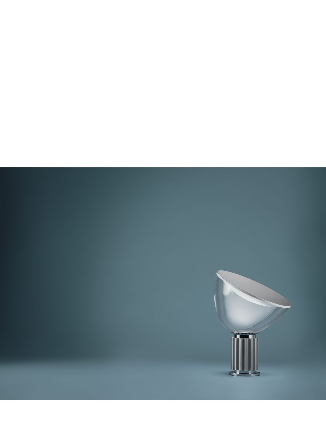 Shop Flos Taccia Silver Table Lamp