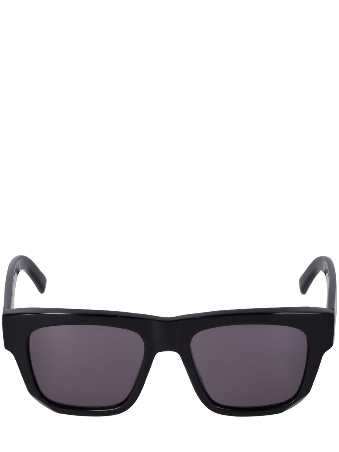 Givenchy Gv Day Cat Squared Acetate Sunglasses In Black/smoke