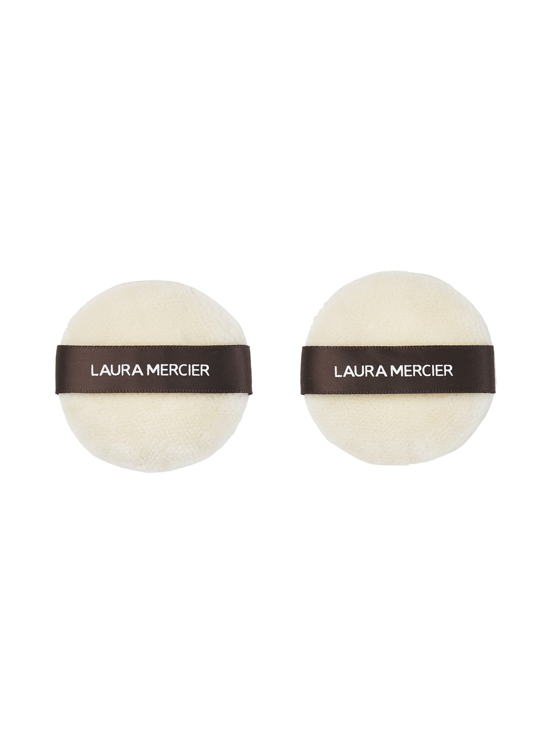 Pack Of 2 Medium Velour Puffs