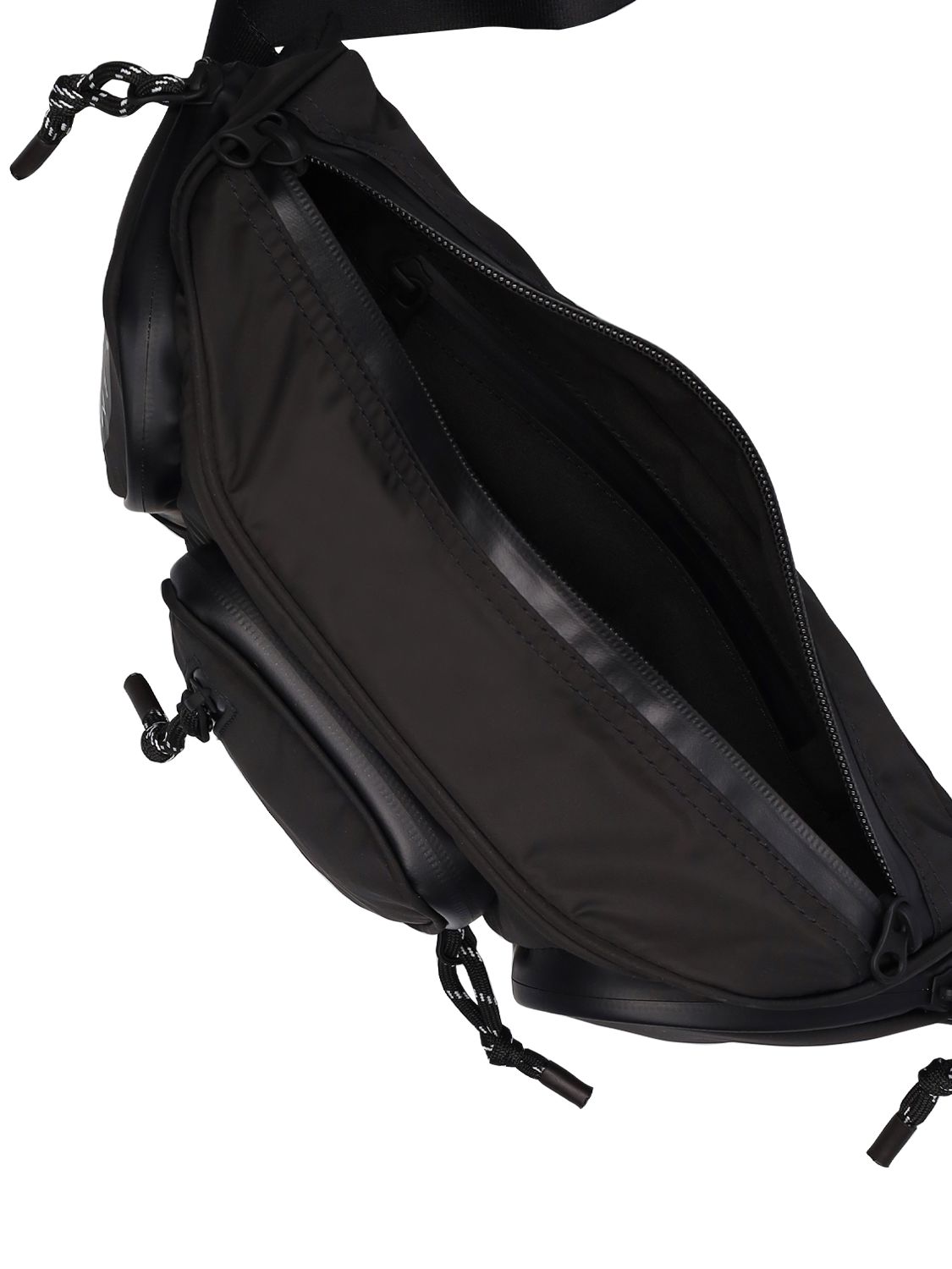 Shop Adidas By Stella Mccartney Asmc Zip Bum Bag In Black