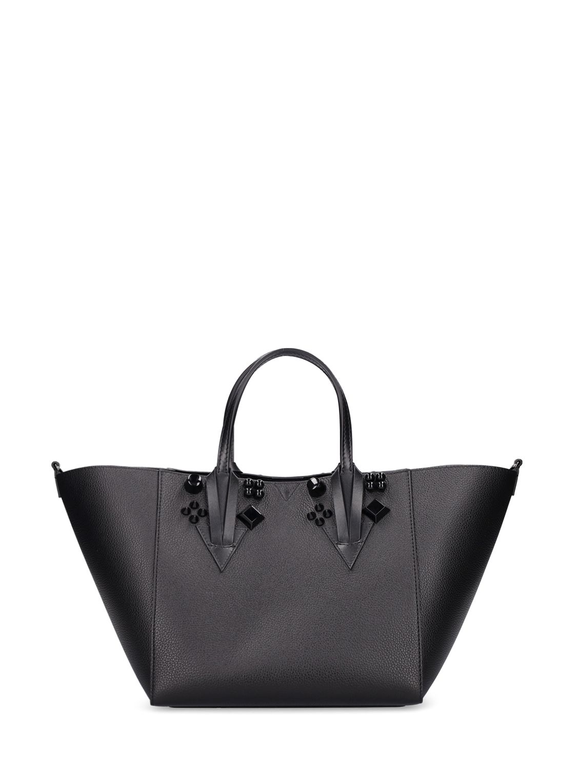 Cabachic Small Leather Tote Bag