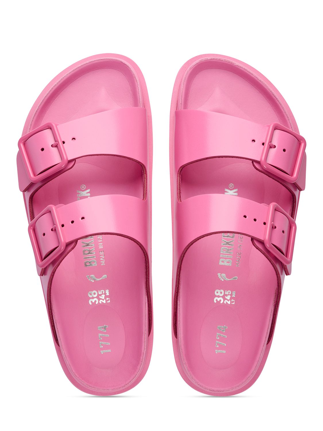 BIRKENSTOCK 1774 ARIZONA EXQ SMOOTH LEATHER SANDALS 