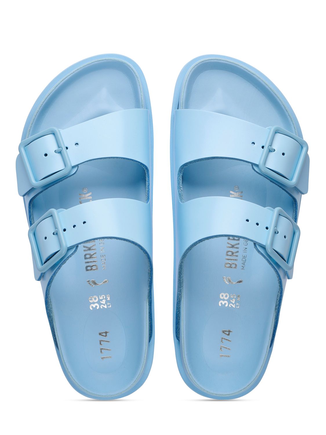 BIRKENSTOCK 1774 ARIZONA EXQ SMOOTH LEATHER SANDALS 