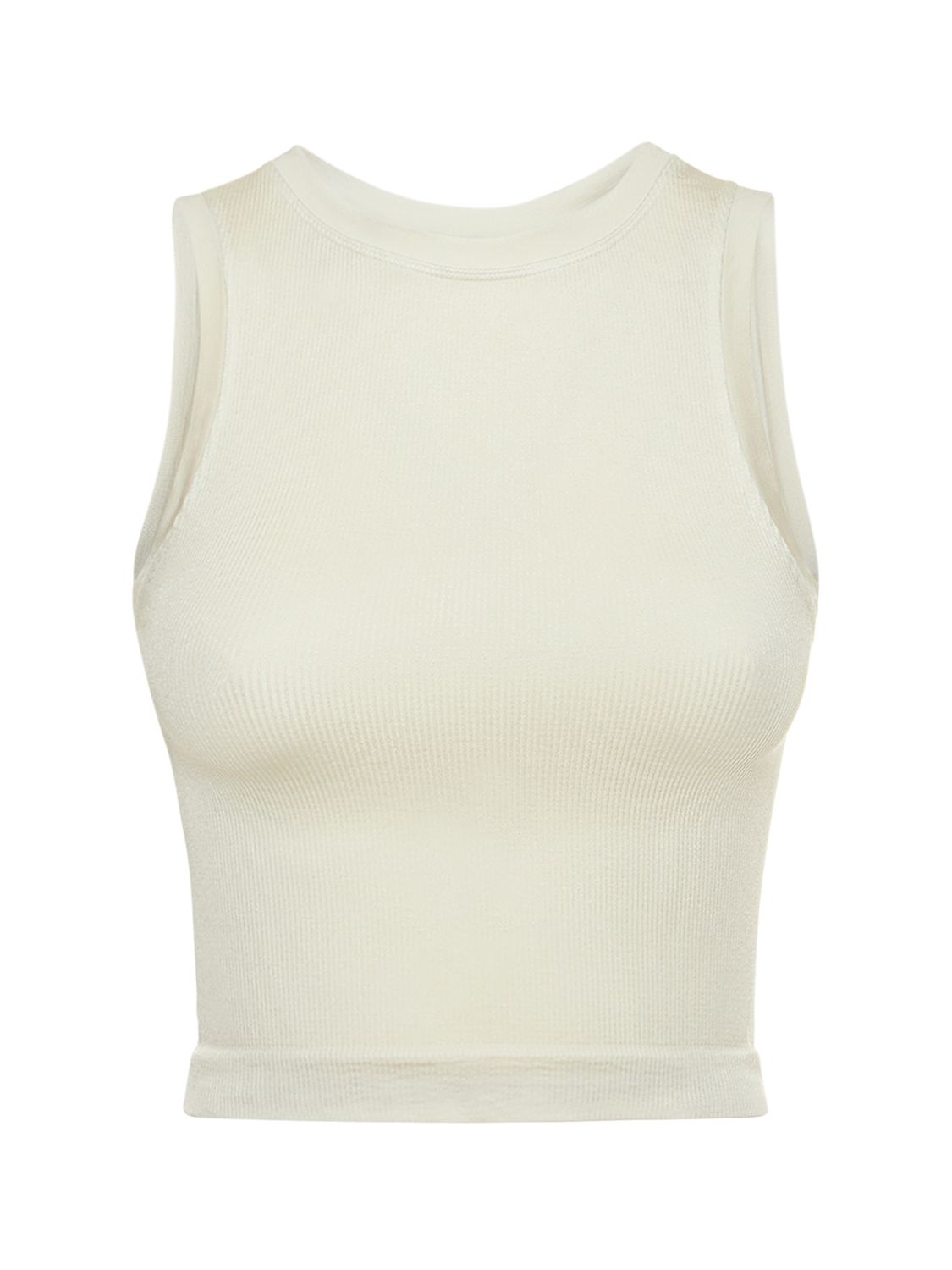 Luminous Ribbed Tank Top