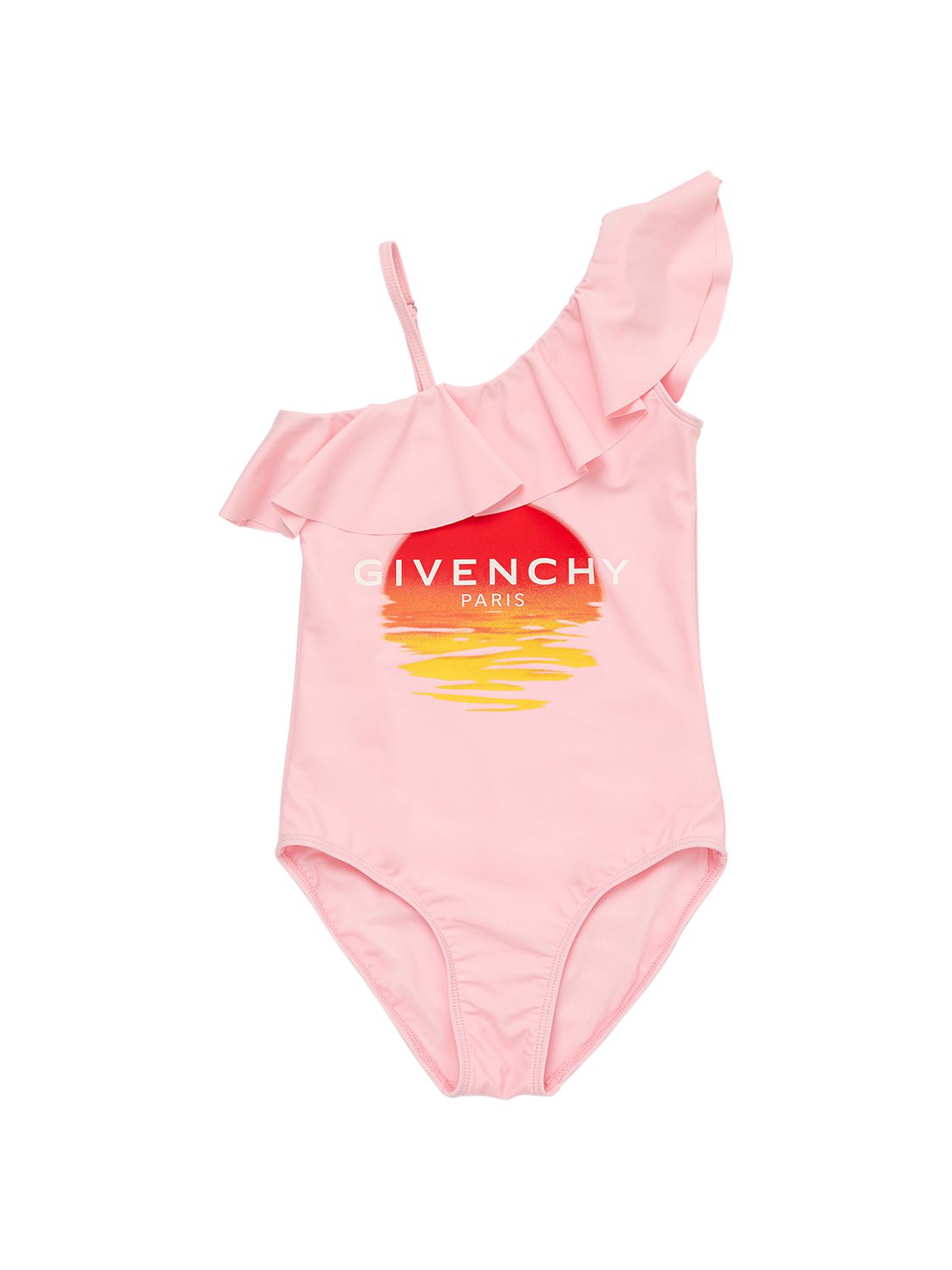 Givenchy Logo Stretch Tech One Piece Swimsuit