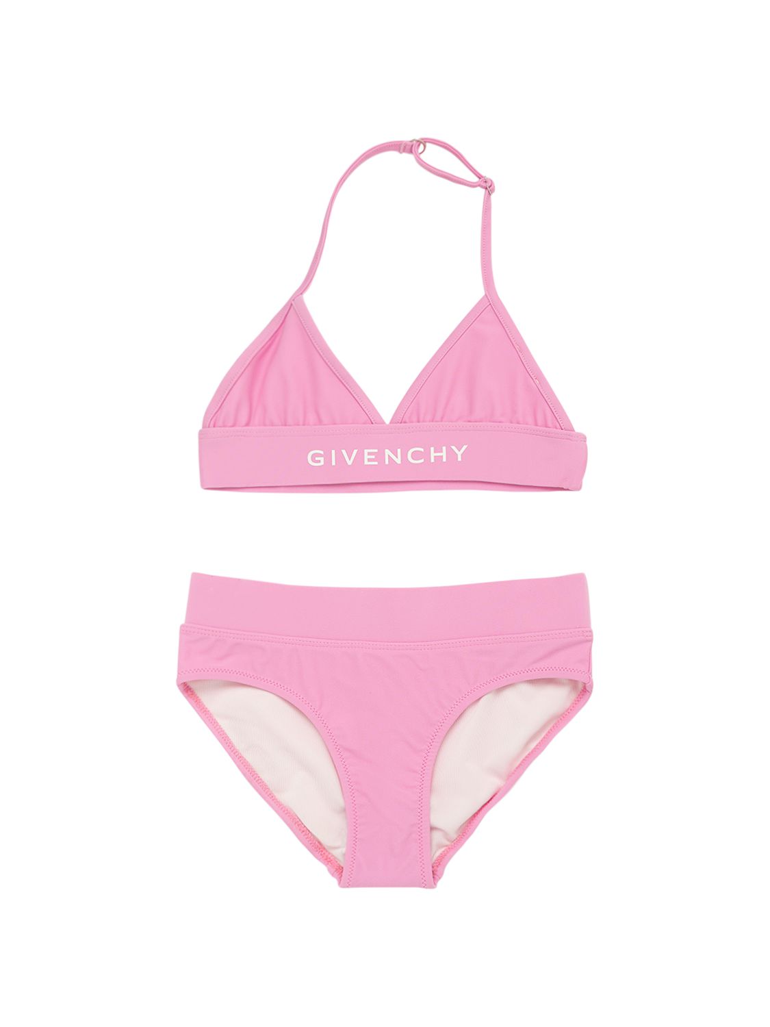 Givenchy Logo Print Stretch Tech Bikini