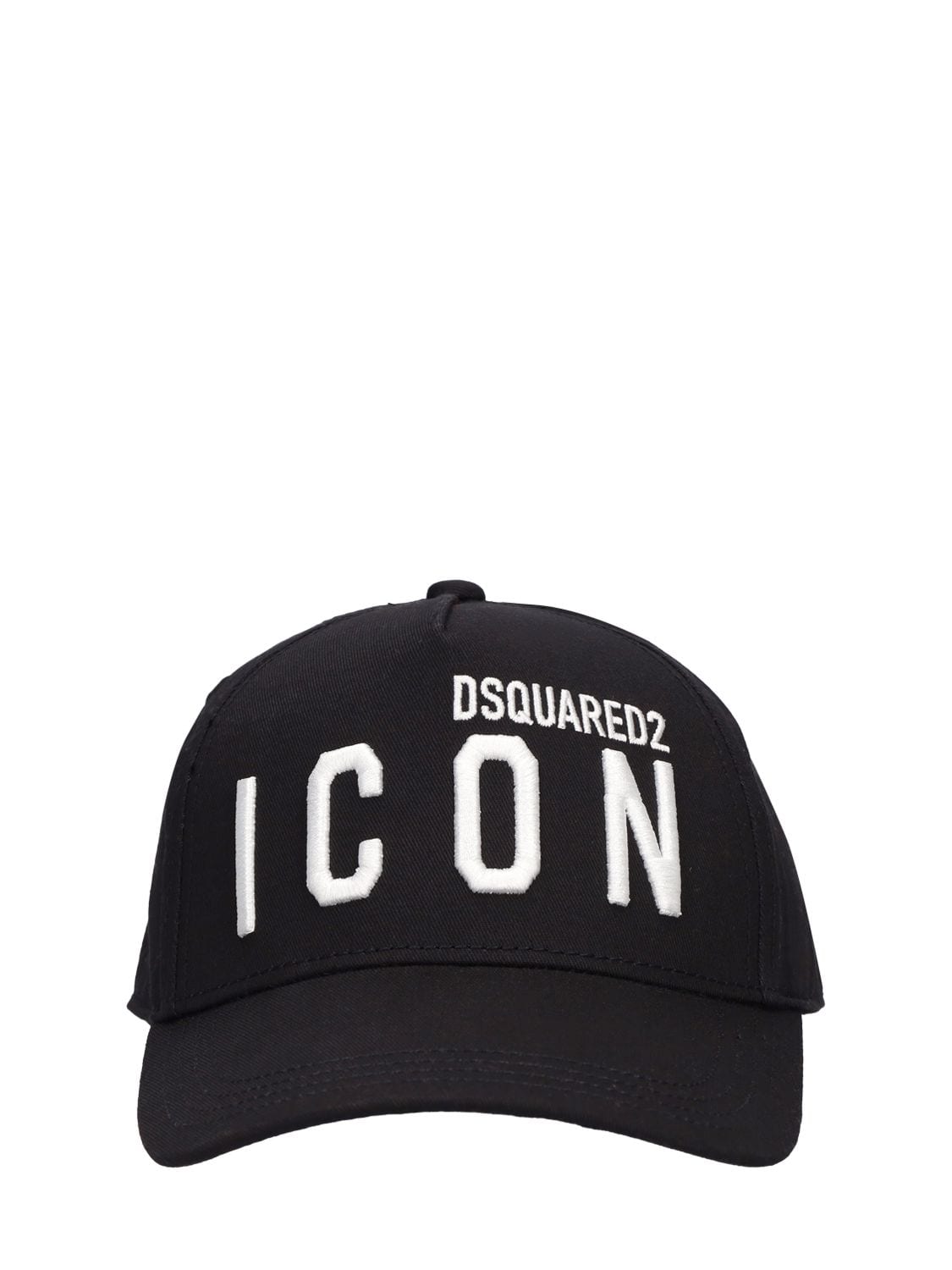 Cotton Gabardine Baseball Cap W/ Logo