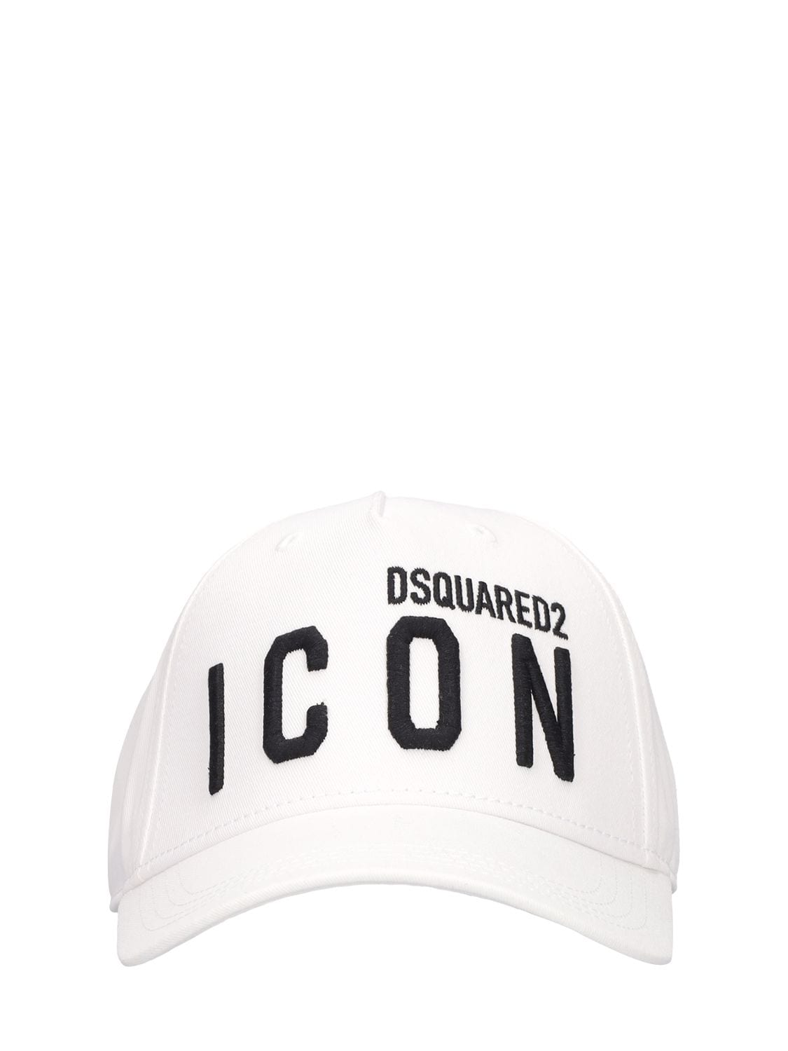 Cotton Gabardine Baseball Cap W/ Logo