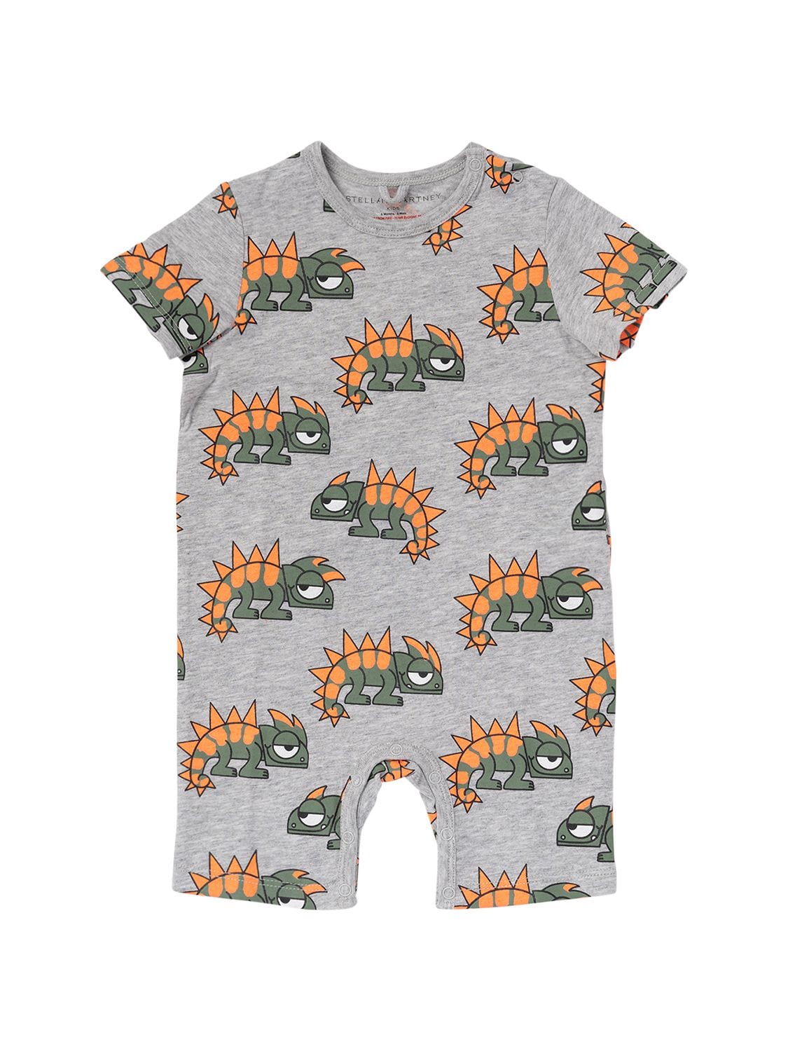 Chameleon Print Organic Cotton Romper
