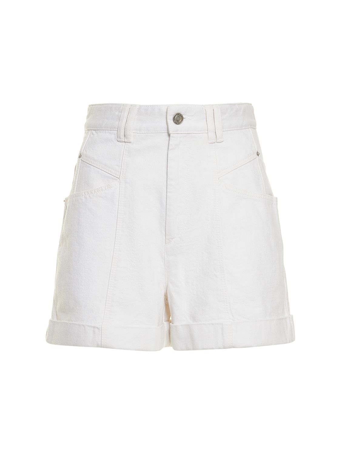 Short En Denim De Coton Vetanio - ISABEL MARANT - Modalova