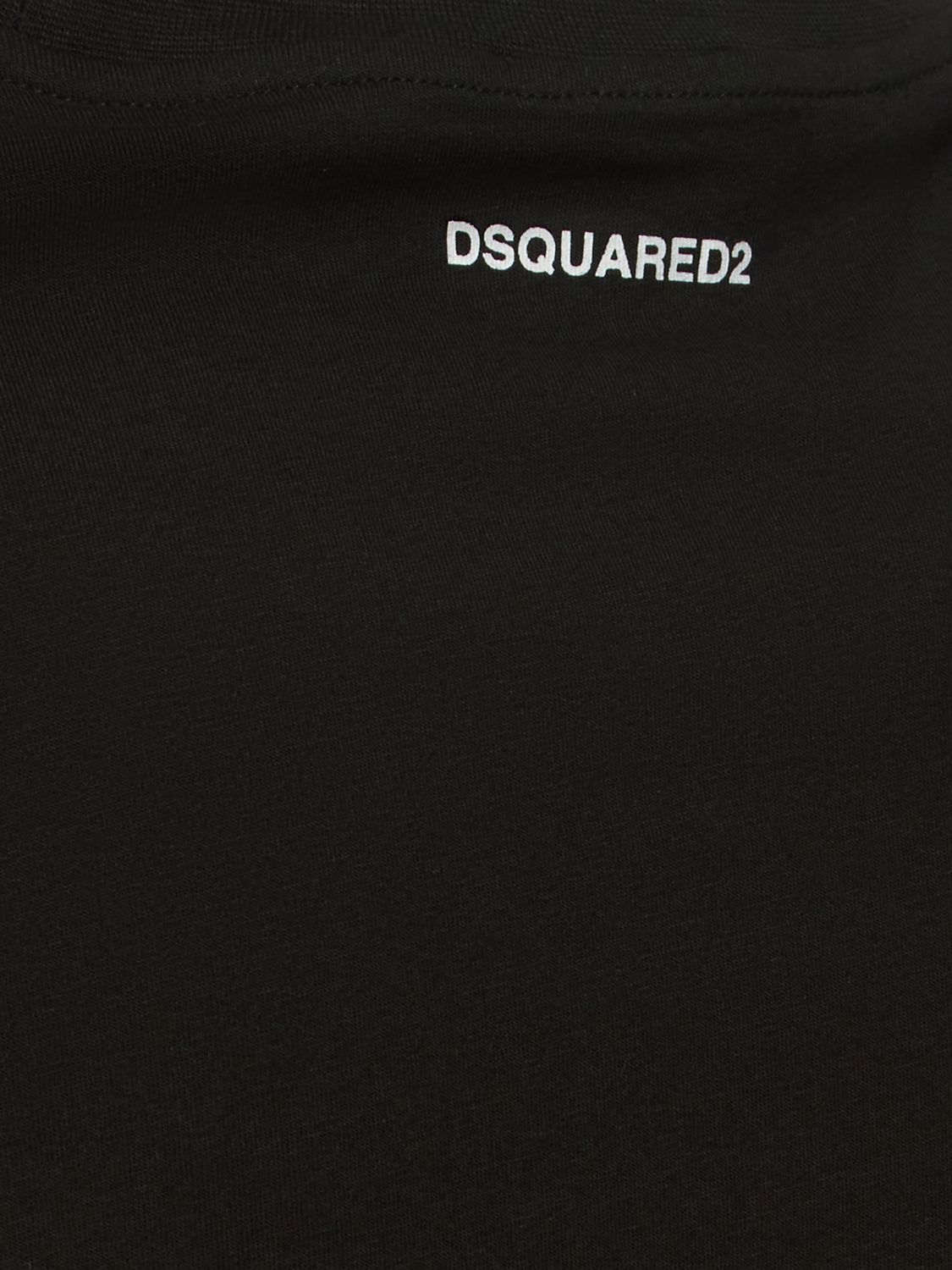 Shop Dsquared2 Pack Of 2 Jersey T-shirts In Black