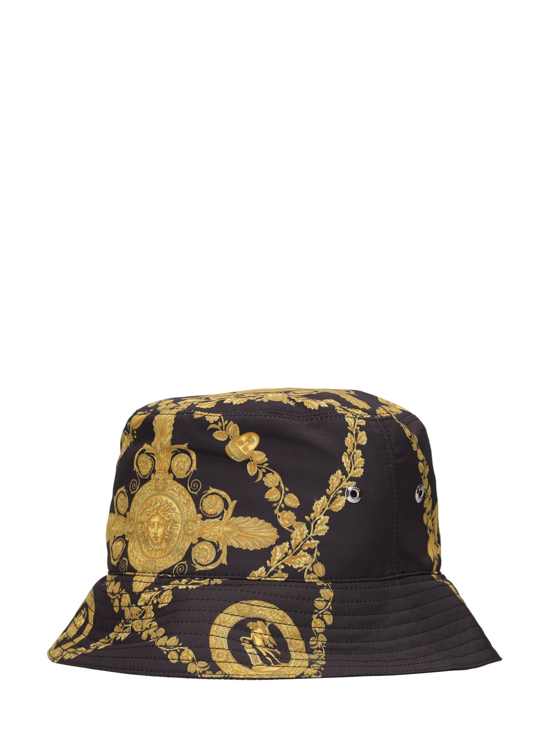 VERSACE Heritage Print Nylon Bucket Hat | Smart Closet