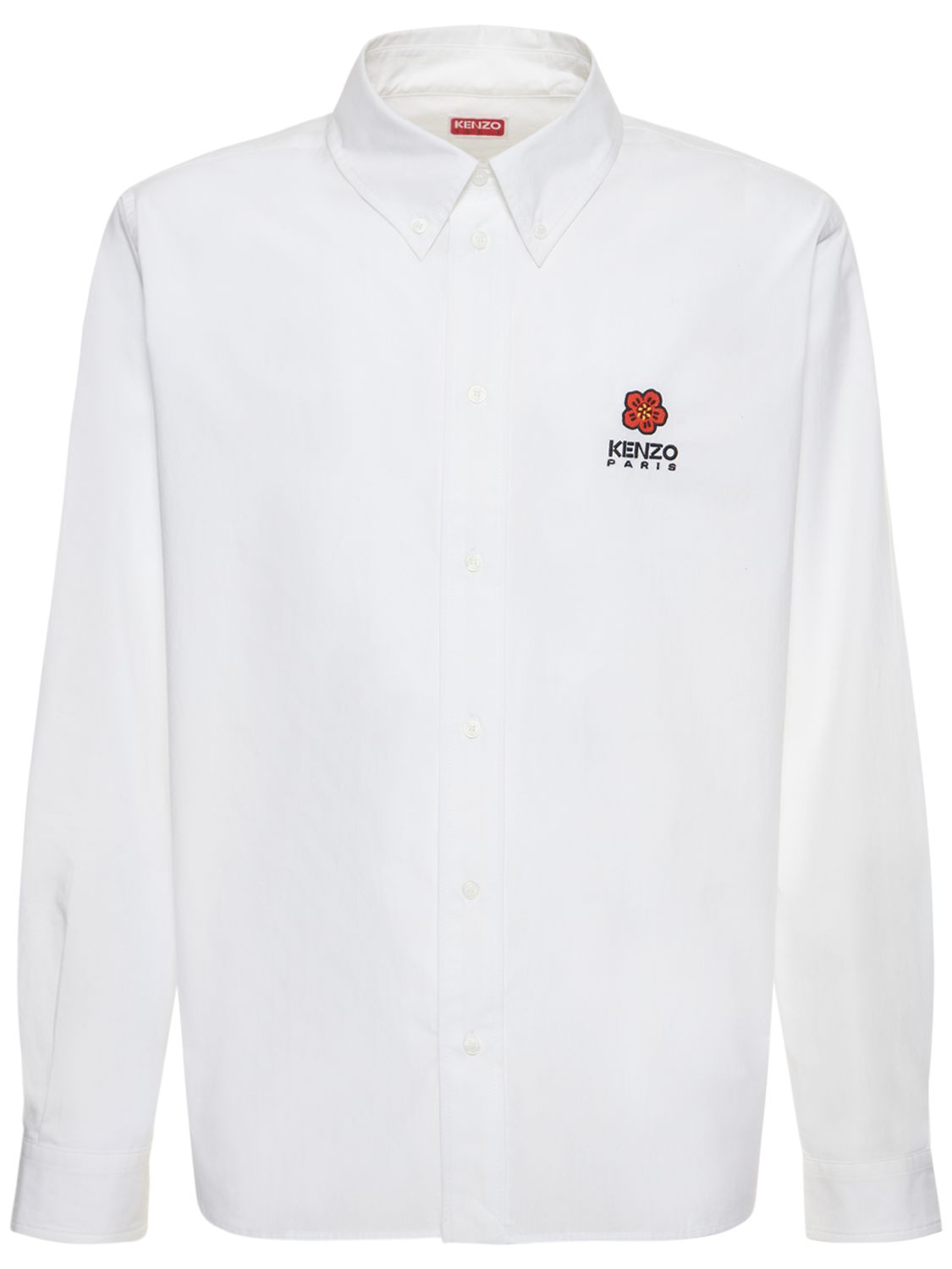 Boke Logo Cotton Poplin Shirt