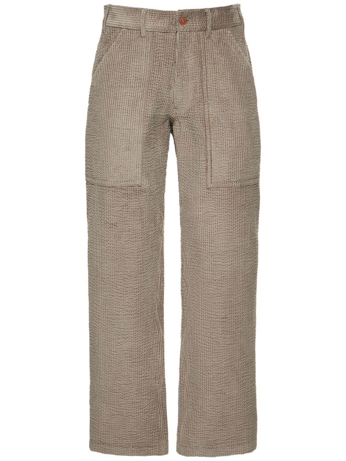 Pantalon En Coton Stretch - GIORGIO ARMANI - Modalova
