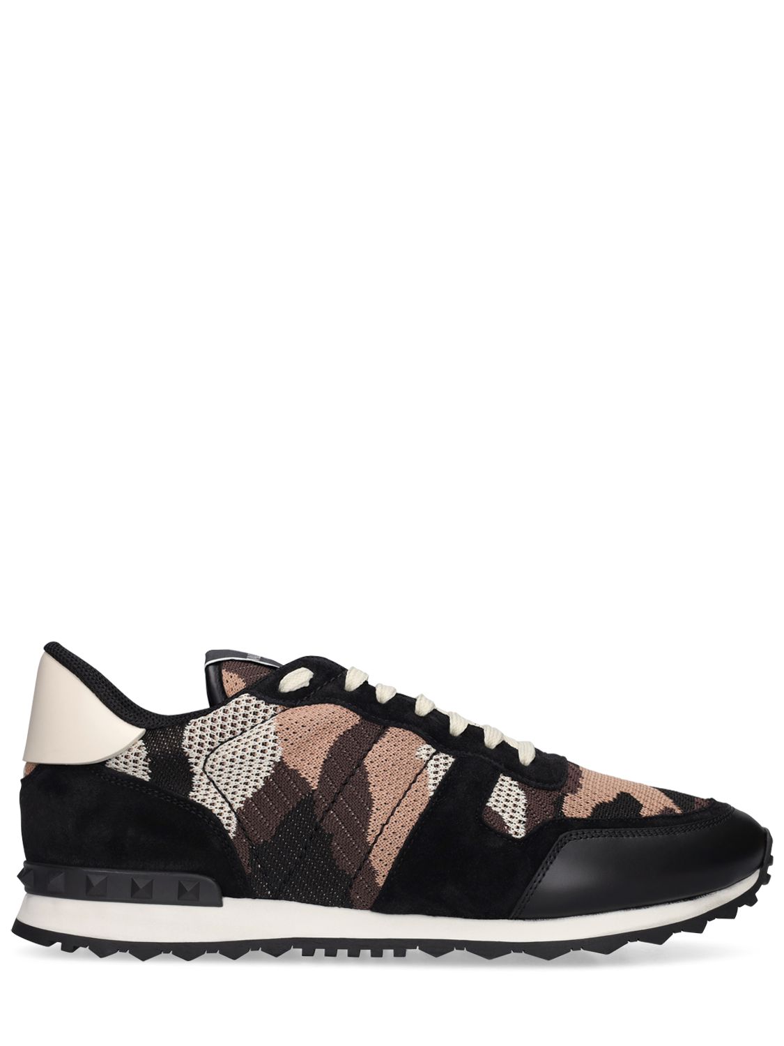 Sneakers Basses En Jacquard Rockrunner - VALENTINO GARAVANI - Modalova