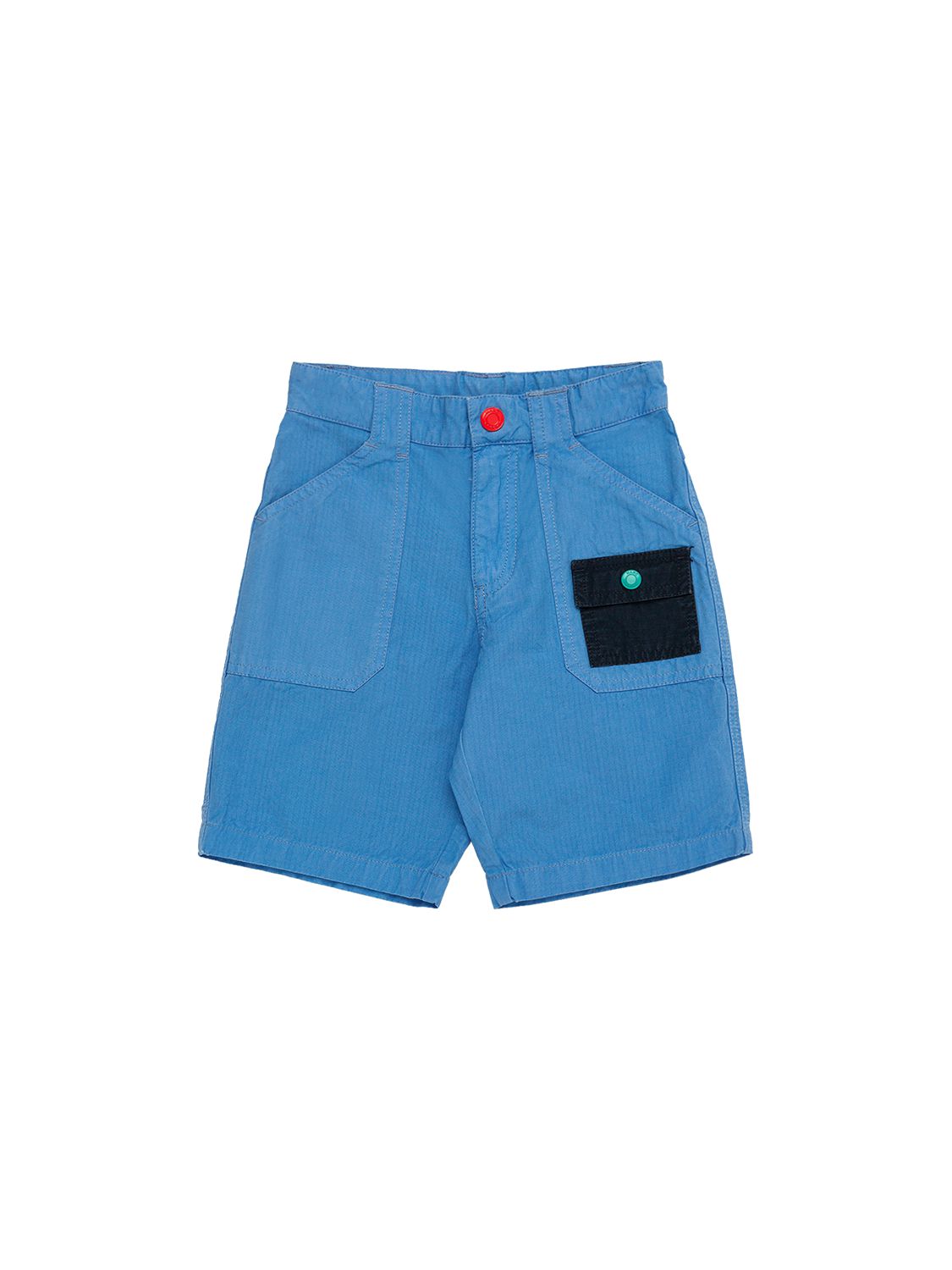 MARC JACOBS Cotton Shorts W/ Patch Pocket