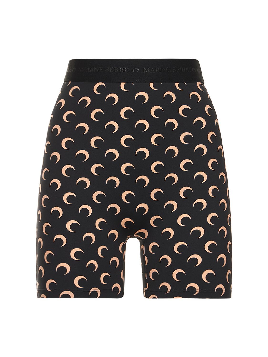 Image of All Over Moon Print Shorts
