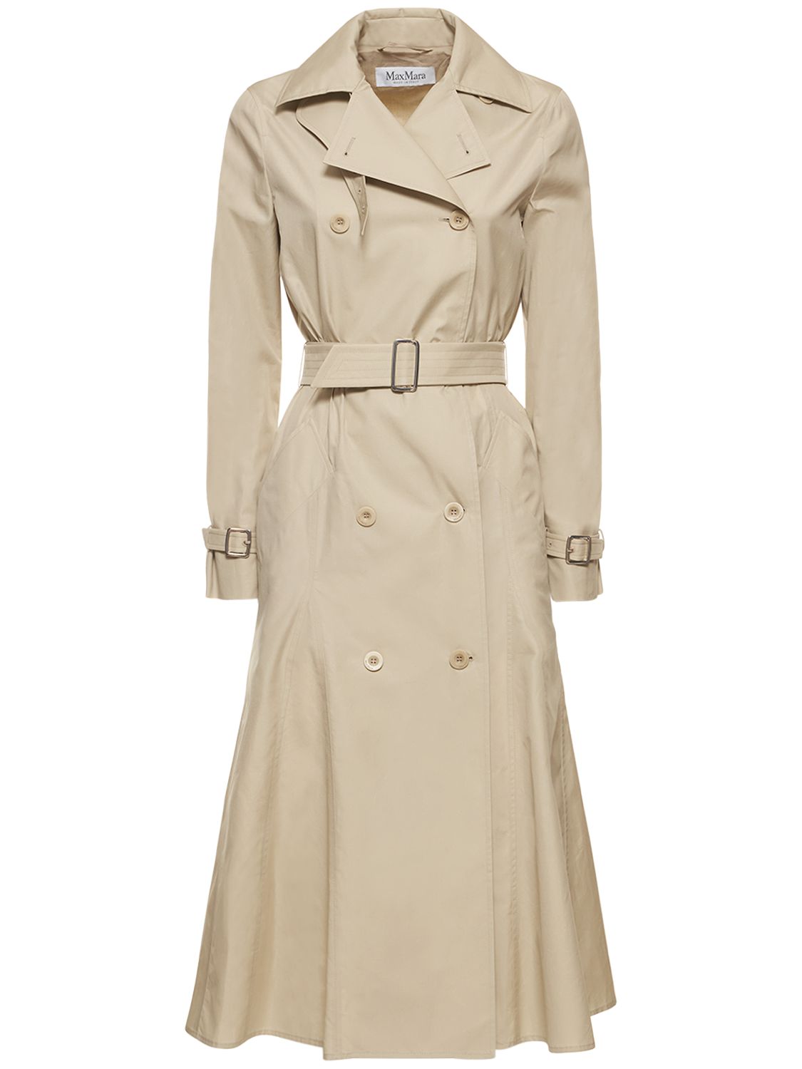 Fronda Co Poplin Belted Trench Coat