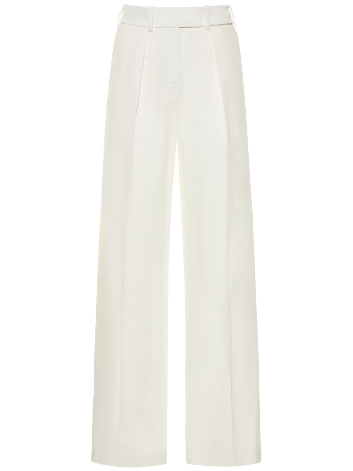 Pantalon Droit En Sergé Taille Haute - ALEXANDRE VAUTHIER - Modalova