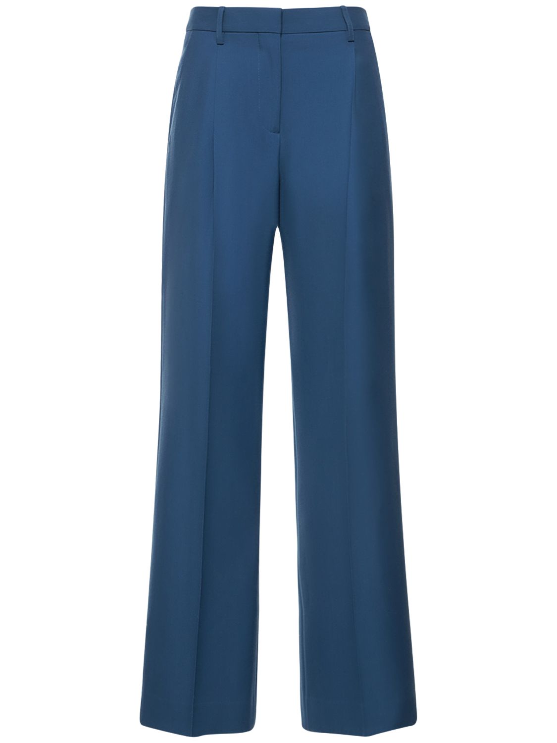 Pantalon Ample En Sergé De Laine Anny - BURBERRY - Modalova