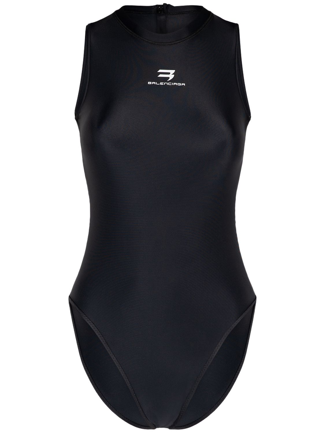 Maillot De Bain Une Pièce En Spandex Imprimé - BALENCIAGA - Modalova