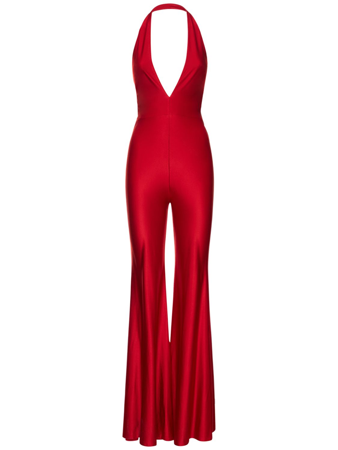 Combinaison Évasée En Jersey À Encolure Licou - ALEXANDRE VAUTHIER - Modalova