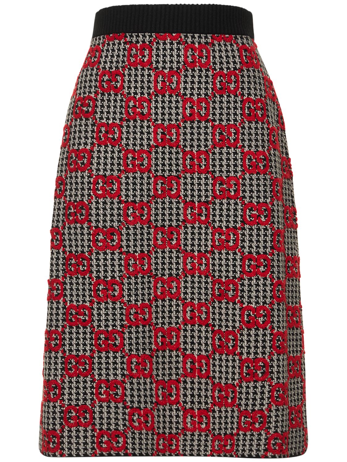 Gg Wool Skirt