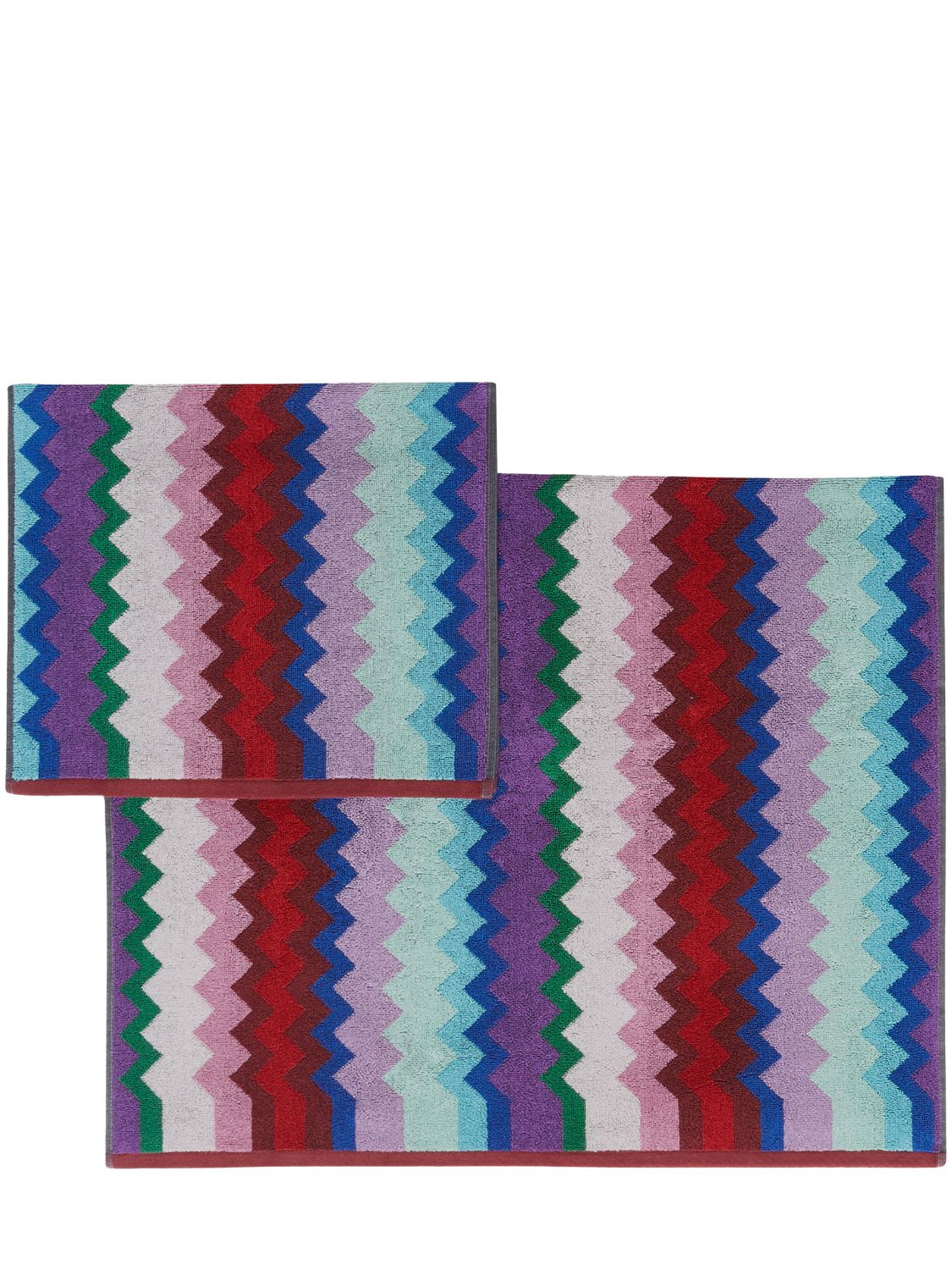 Shop Missoni Set Of 2 Chantal Towels In Multicolor