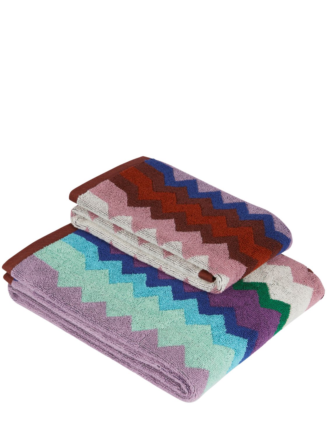Missoni Set Of 2 Chantal Towels In Multicolor
