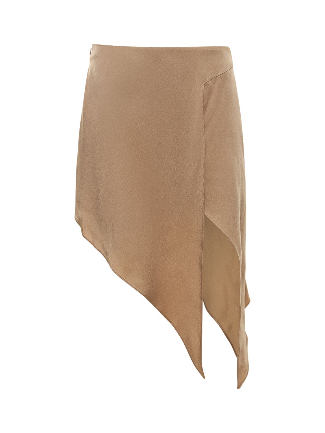 Jupe Courte Asymétrique En Satin Fluide - STELLA MCCARTNEY - Modalova