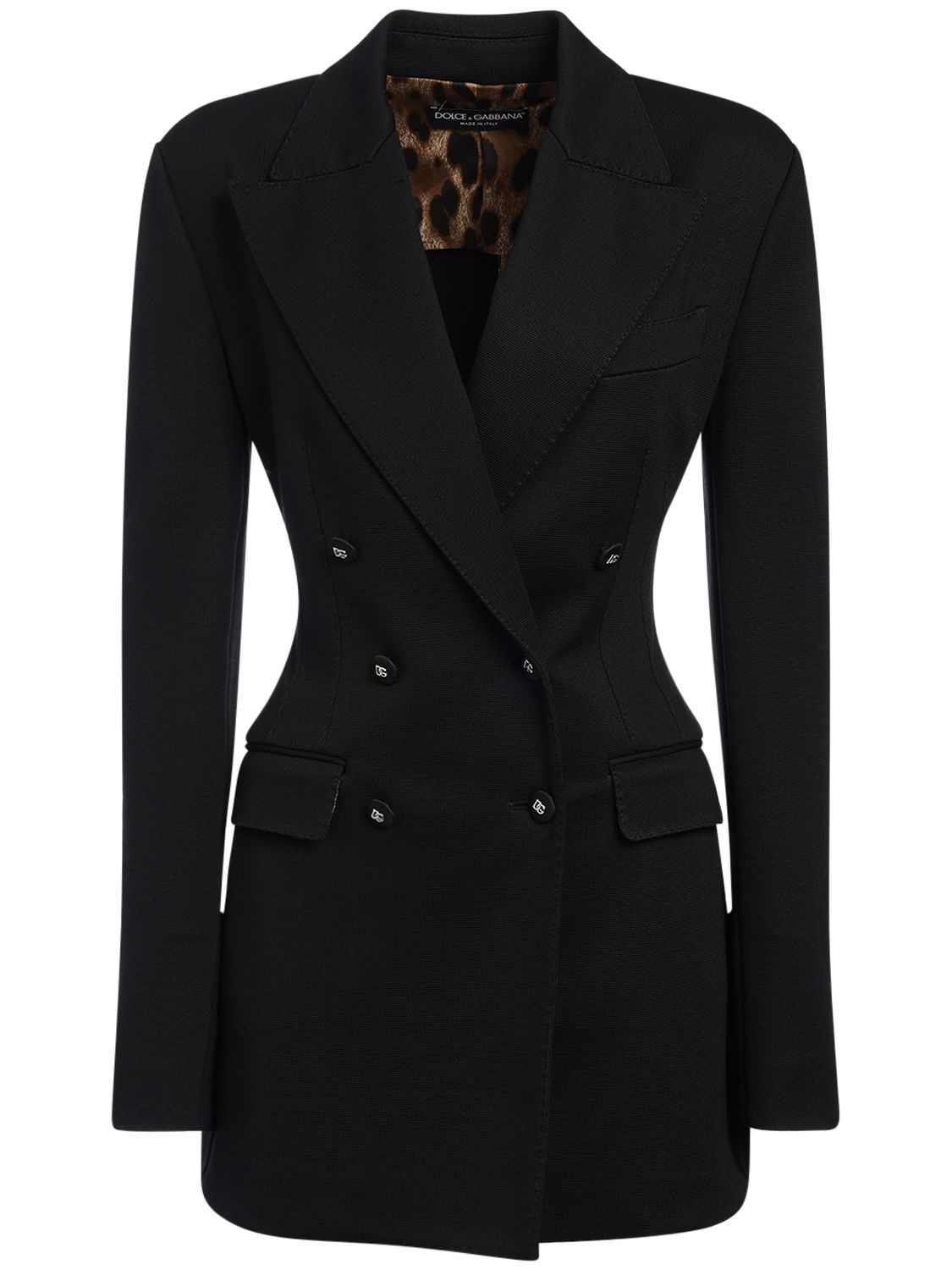 Punto Milano Jersey Double Breast Blazer