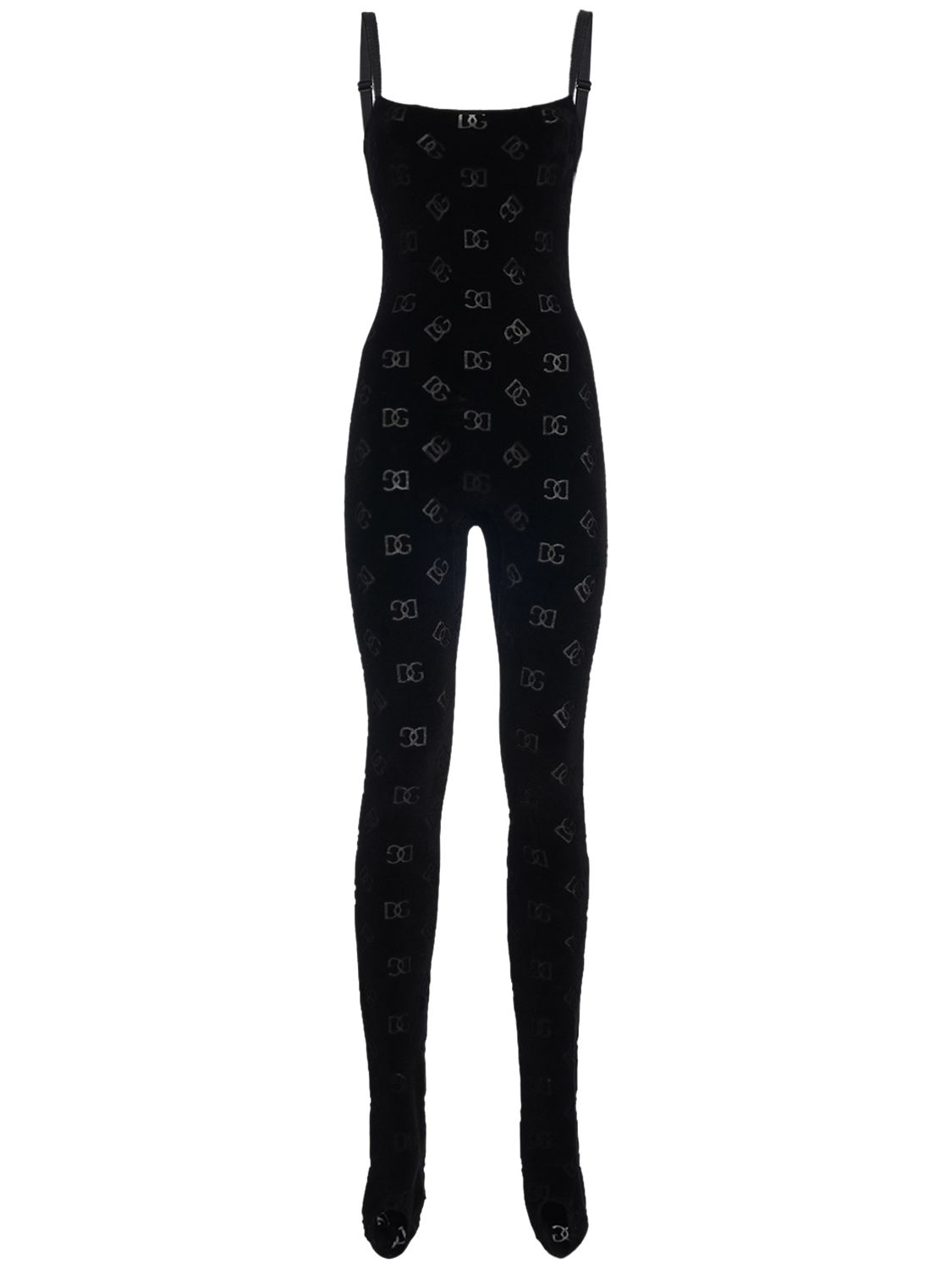 Combinaison En Chenille Jacquard Monogramme - DOLCE & GABBANA - Modalova