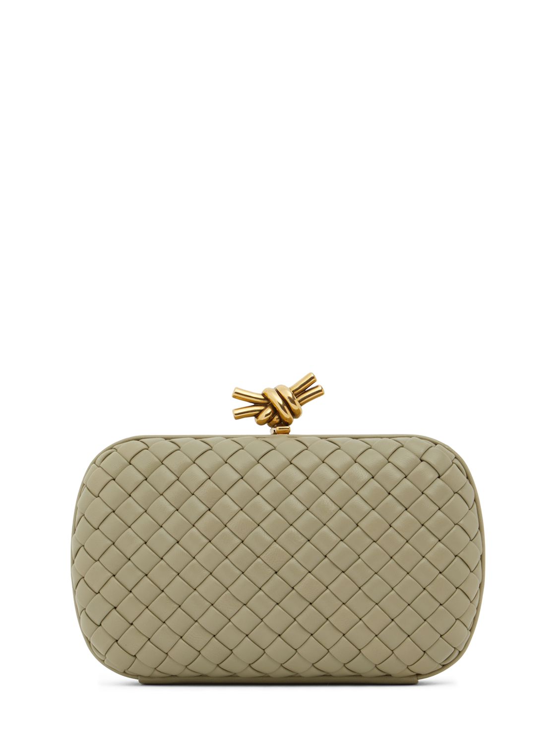 Knot Leather Clutch
