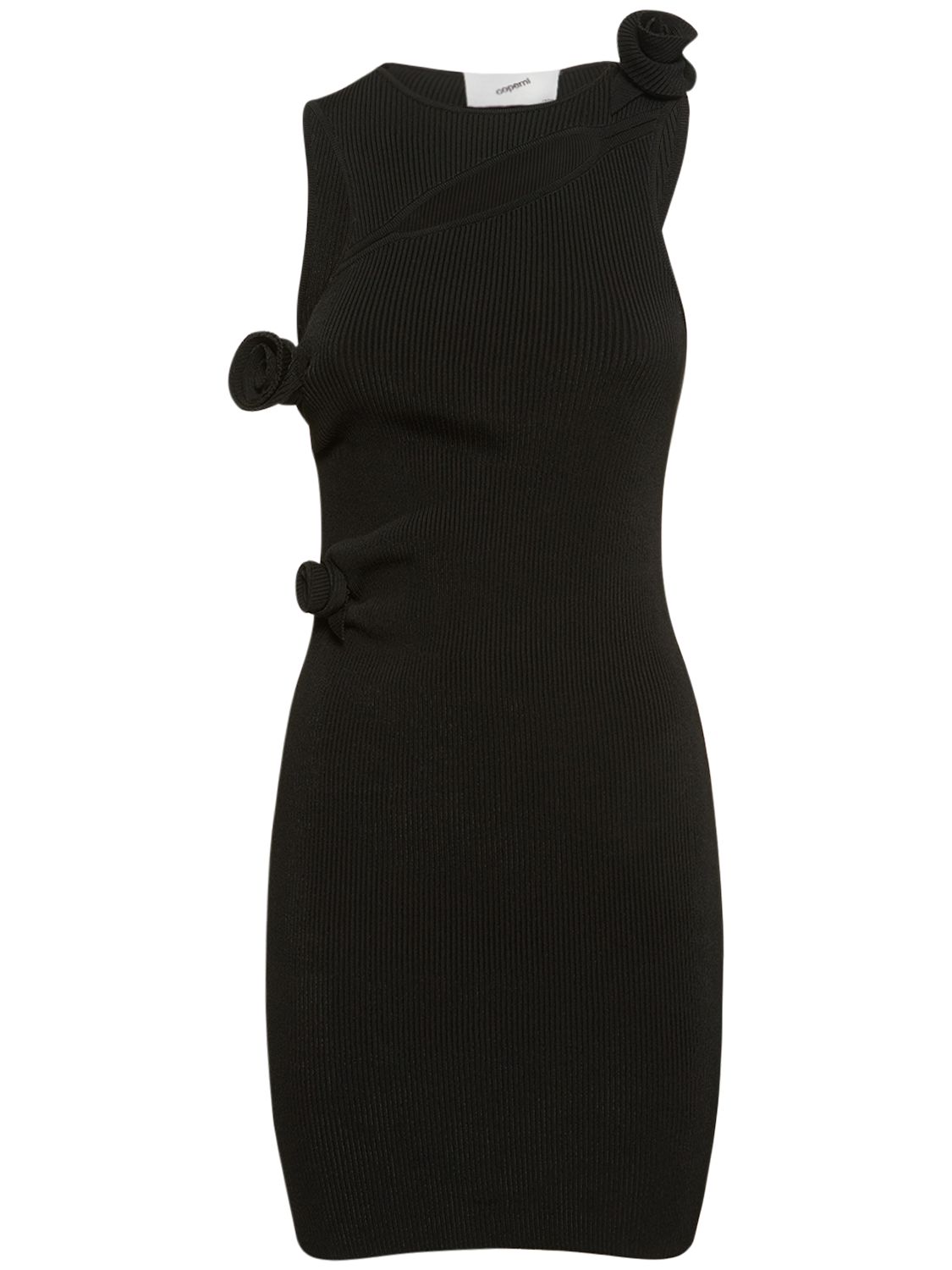 Robe Courte Asymétrique En Maille - COPERNI - Modalova