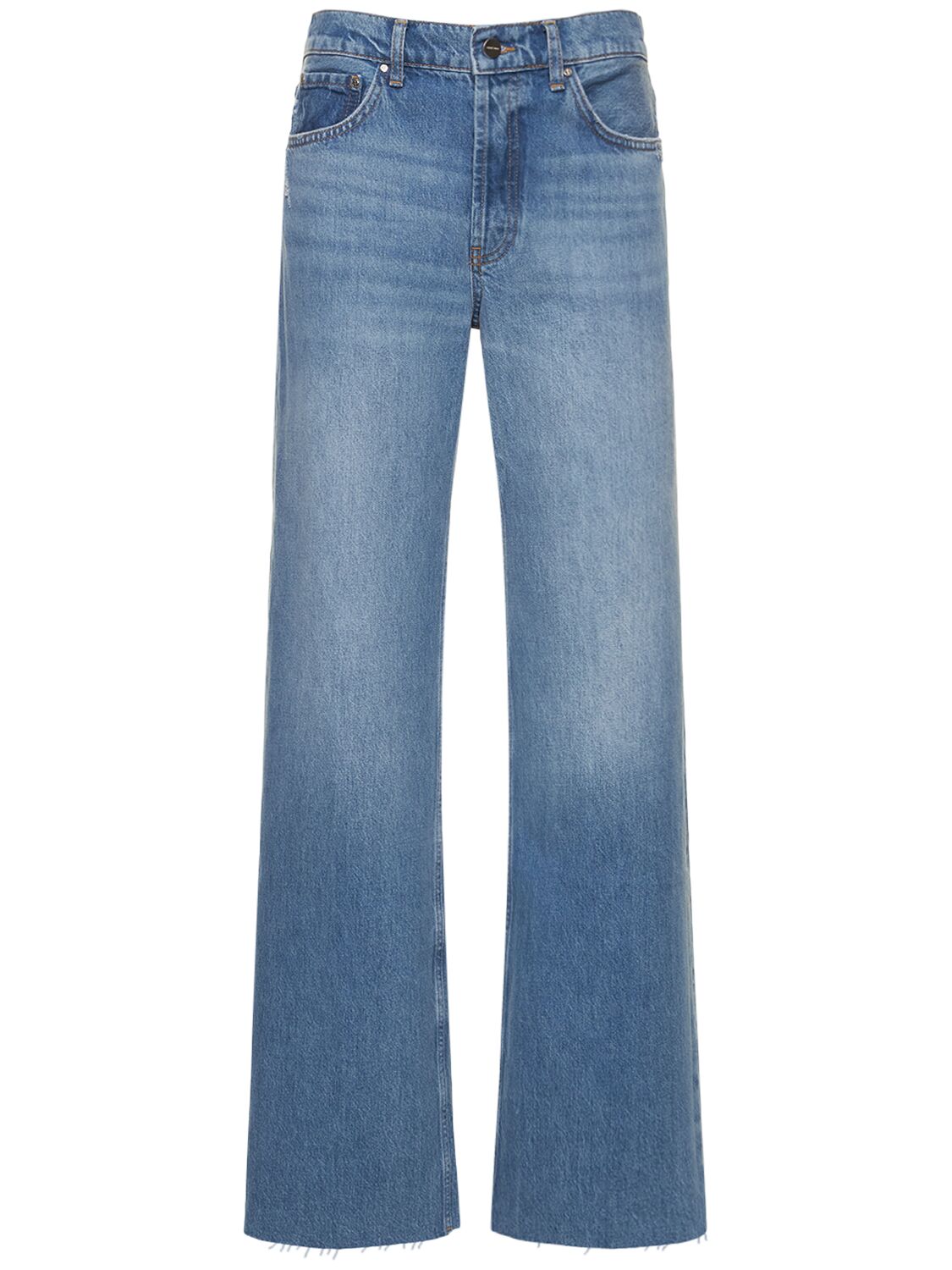 Hugh High Rise Straight Jeans